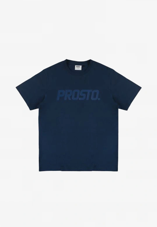 Koszulka męska t-shirt Prosto Biglog granatowa