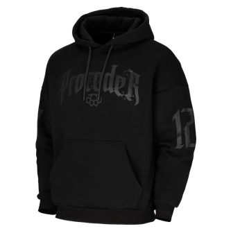 Bluza męska z kapturem oversize Chada Proceder 1312 czarna