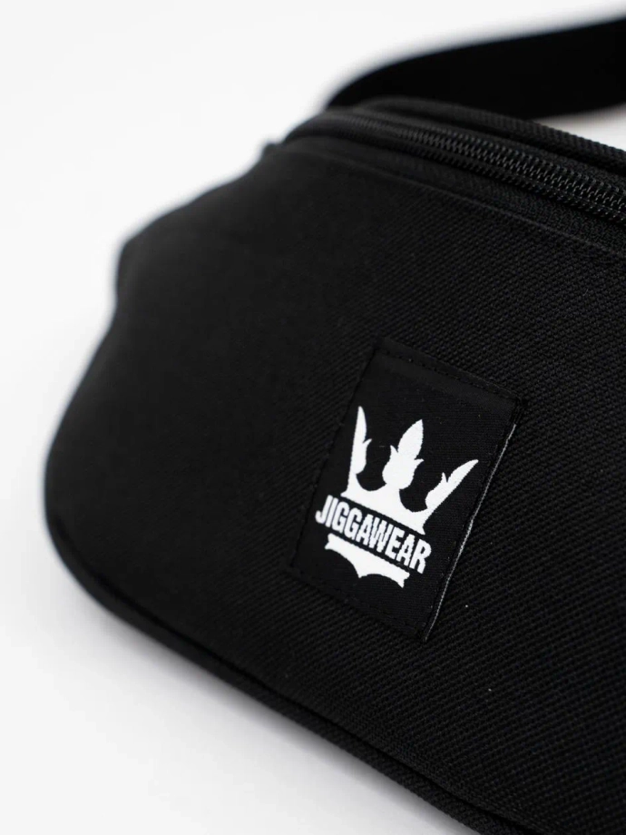 Saszetka nerka Jigga Wear Crown czarna