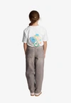 Koszulka t-shirt dziecięcy Prosto Kids Taśma biała