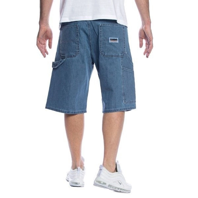 Spodenki Mass DNM Worker Baggy Fit light blue