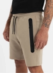 Spodenki szorty dresowe męskie Pitbull Dogwood Pocket beżowe