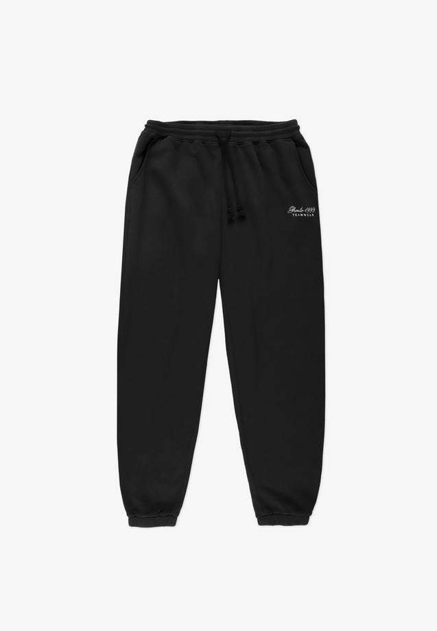 Spodnie dresowe męskie Prosto Football czarne