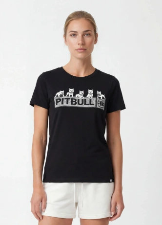 Koszulka t-shirt damska Pit Bull Pitbull Softbite czarna