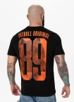 Koszulka męska T-Shirt Pitbull Eighty Nine Dog czarna