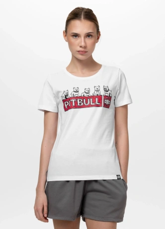 Koszulka t-shirt damska Pit Bull Pitbull Softbite biała
