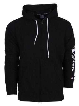 Bluza rozpinana z kapturem Champion Zip Classic hooded black