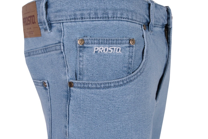 Spodnie męskie jeans Prosto Klasyk Baggy Oyeah jasny niebieski