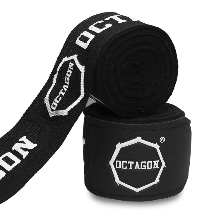 Owijki/Bandaże bokserskie Legion Octagon Supreme Printed 3m czarno/białe