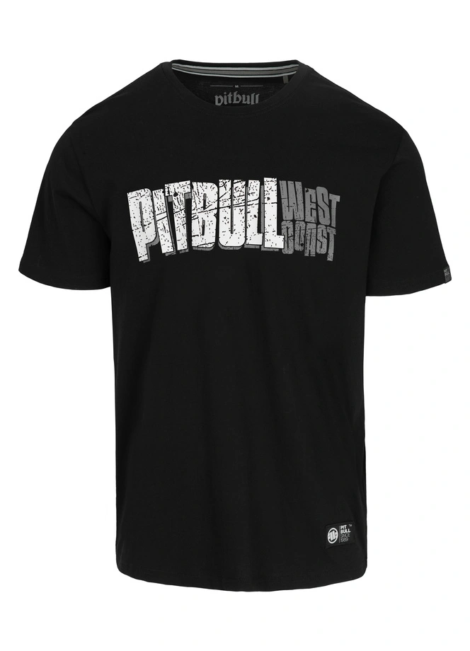 Koszulka męska T-Shirt Pitbull West Coast Rebel Born czarny