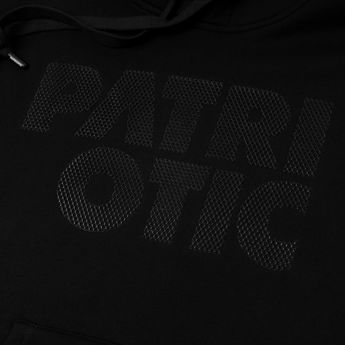 Bluza męska z kapturem Patriotic Cls X-Mesh czarna