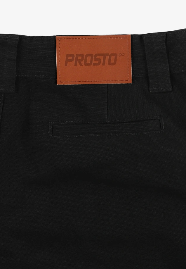 Spodnie męskie Jeans Regular Prosto Petrol czarne