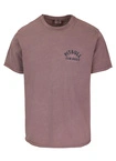 Koszulka męska T-Shirt Pit Bull Pitbull Denim Washed Raw Pacific sprany burgund