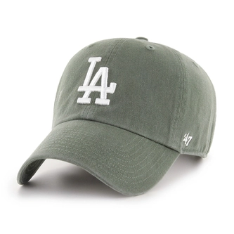 Czapka z daszkiem 47 Brand Los Angeles Dodgers Clean Up zielona