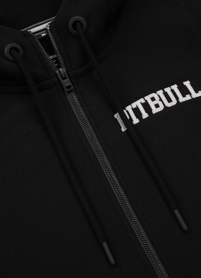 Bluza damska z kapturem Pitbull Pit Bull Tyrian ZIP hooded czarna