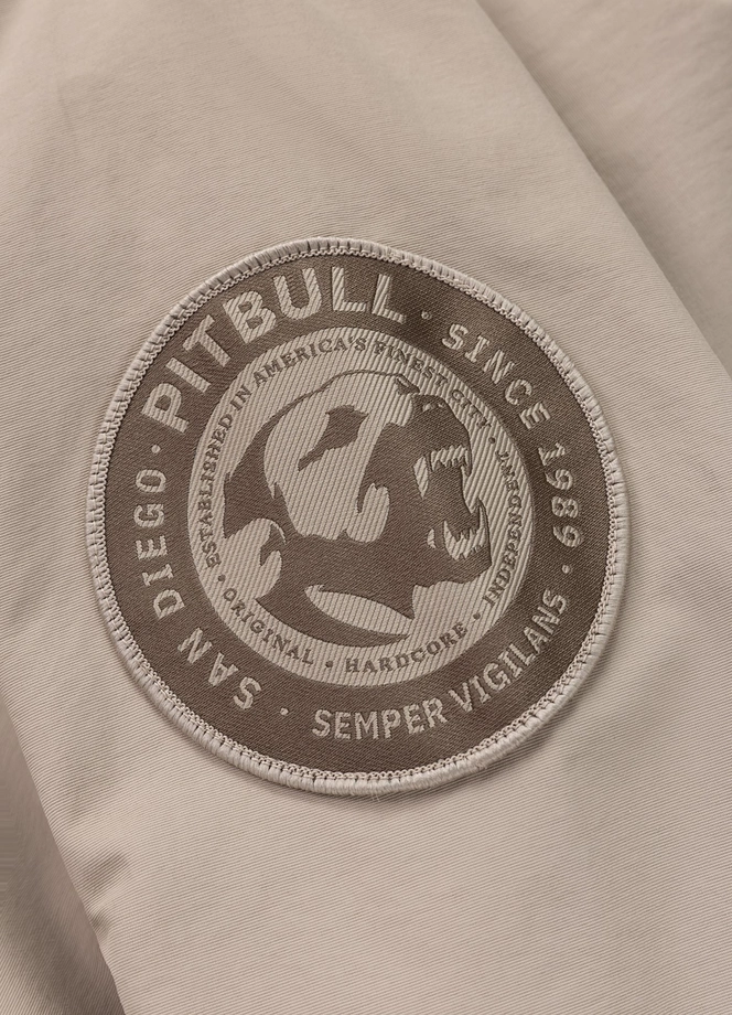 Kurtka męska przejściowa Pit Bull Hooper beżowa