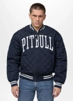 Kurtka męska przejściowa bejsbolówka Pit Bull Jupiter granatowa
