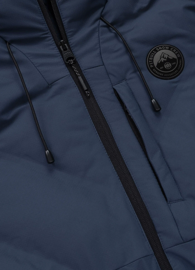 Kurtka zimowa męska Pit Bull Stanford niebieska