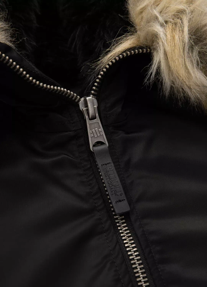 Kurtka zimowa męska Pit Bull Bomber Harvest jacket czarna