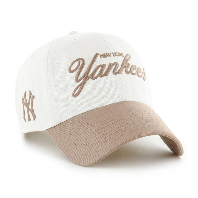 Czapka z daszkiem 47 Brand New York Yankees Foundational TT beżowa