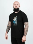 Koszulka męska t-shirt Środowisko Miejskie Baseball Bear czarna