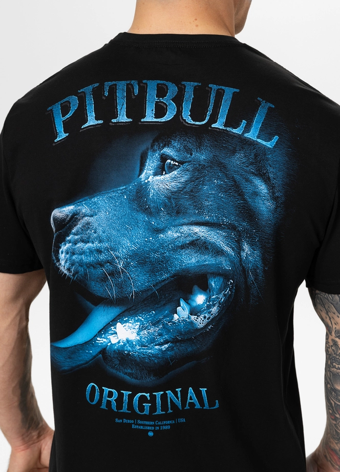Koszulka męska T-Shirt Pit Bull Pitbull Midnight czarna