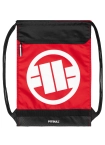 Worek sportowy plecak Pit Bull Logo ll czarno/czerwony