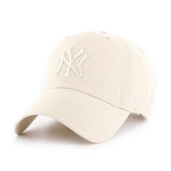 Czapka z daszkiem 47 Brand New York Yankees Natural Clean Up kremowa