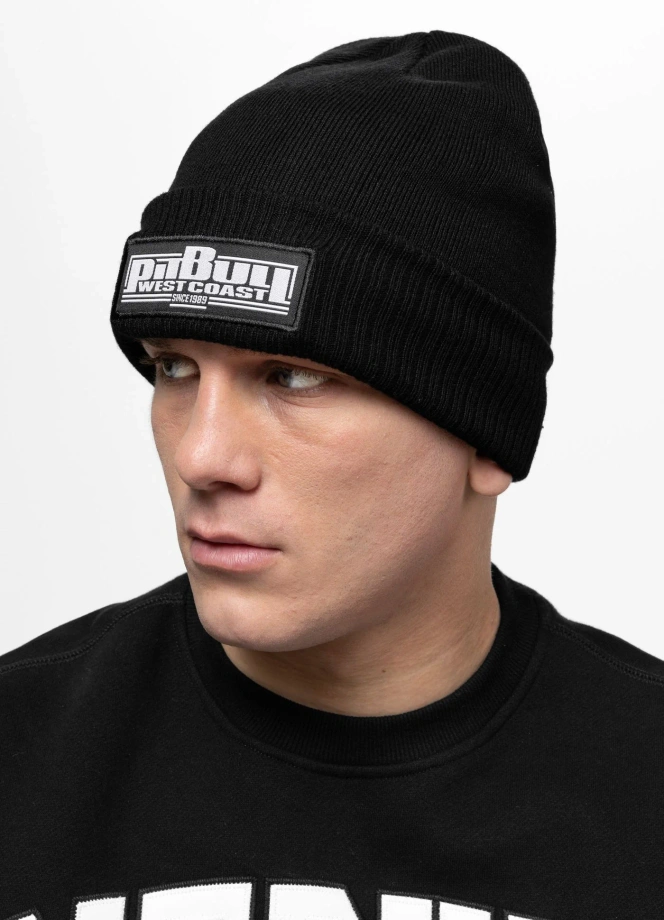 Czapka zimowa Pit Bull One Tone Boxing czarna