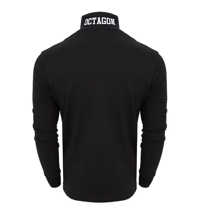 Bluza męska Octagon Arizona Logo crewneck czarna