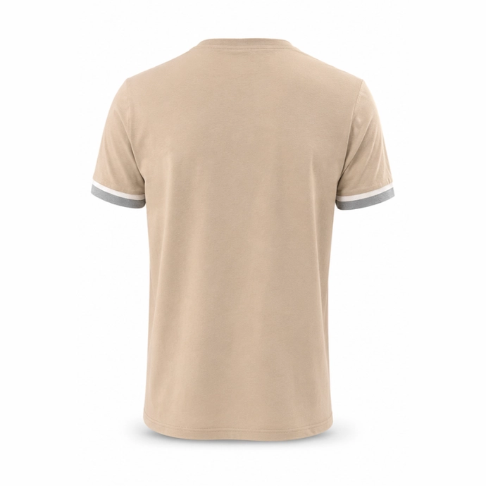 Koszulka męska T-shirt Patriotic Collage beżowa
