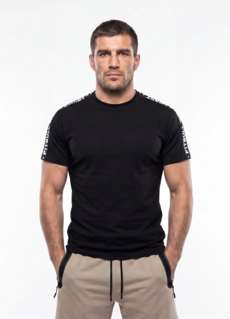 Koszulka męska T-Shirt Pitbull West Coast Tape czarna