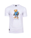 Koszulka męska t-shirt Środowisko Miejskie MMA Bear biała
