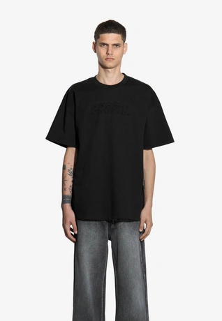 Koszulka męska t-shirt oversize Prosto Zont czarna