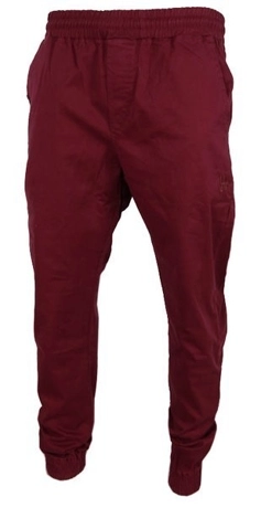 Spodnie Jogger Stoprocent Classic Smalltag burgundy