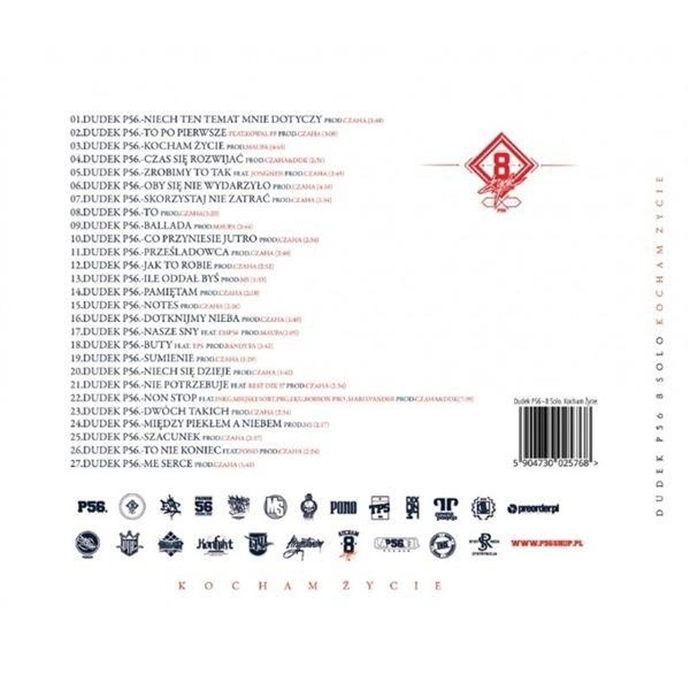 Płyta CD P56 Dudek Kocham Życie 8