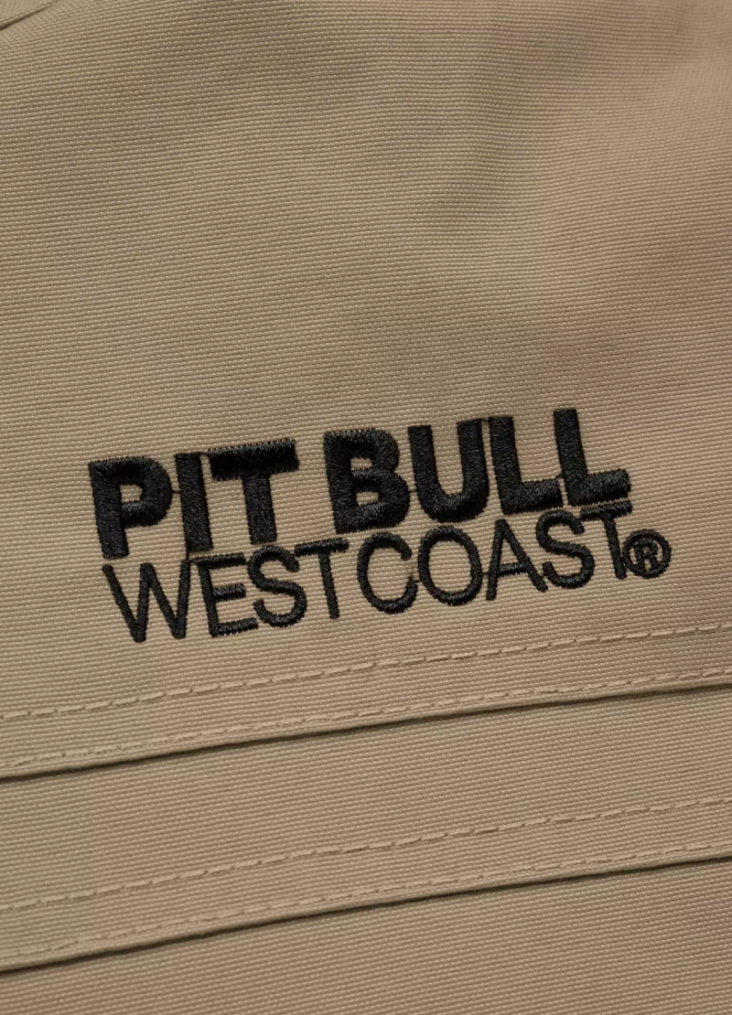 Kurtka zimowa męska Pit Bull Balboa II 24 Hooded Jacket beżowa