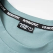 Koszulka męska T-shirt Patriotic CLS Wave turkusowa