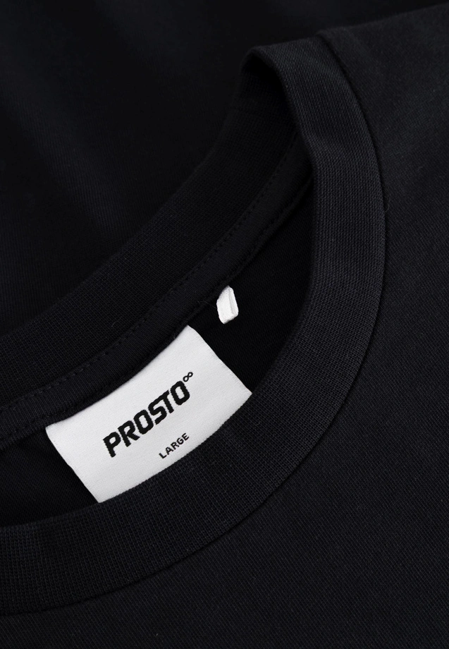 Koszulka męska t-shirt Prosto Pneumatic czarna