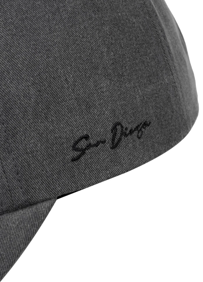 Czapka z daszkiem Snapback Pit Bull Pitbull San Diego grafitowa