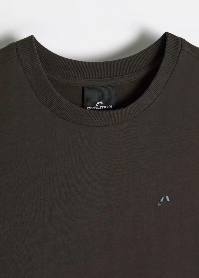 Koszulka męska t-shirt Coalition CLTN T Back grafitowa