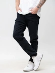 Spodnie męskie Jeans Jigga Wear Mini Haft Logo czarne