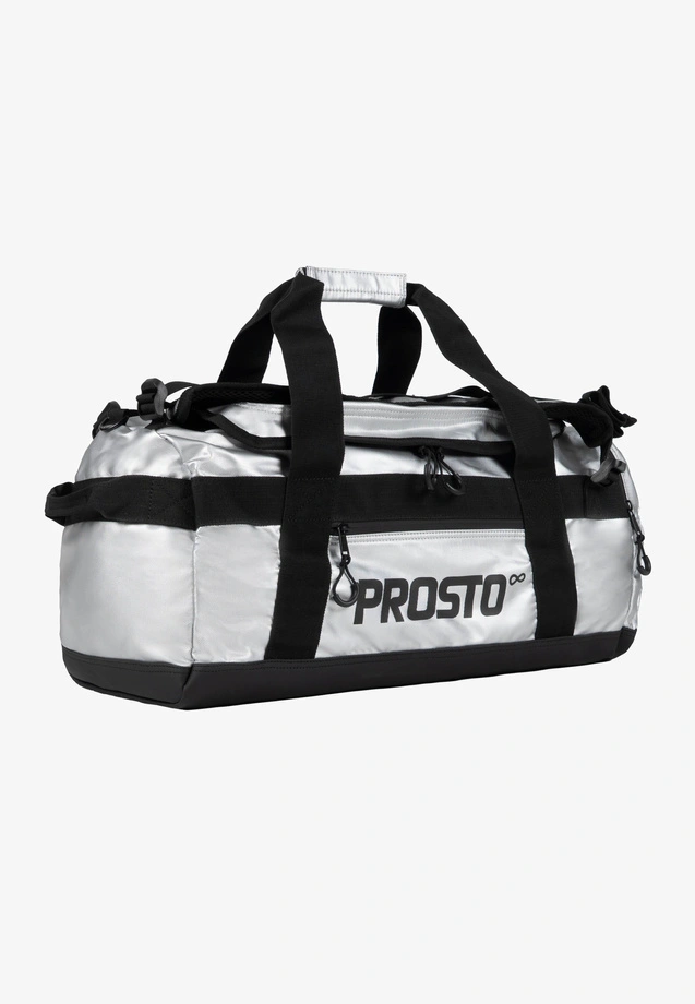 Torba sportowa Prosto Vault Silver srebrna