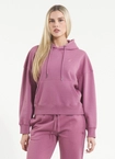 Bluza damska z kapturem Pitbull Manzanita Washed różowa