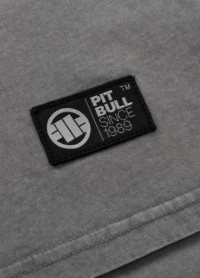 Koszulka męska T-Shirt Pit Bull Pitbull Denim Washed Oceanside 25 szara