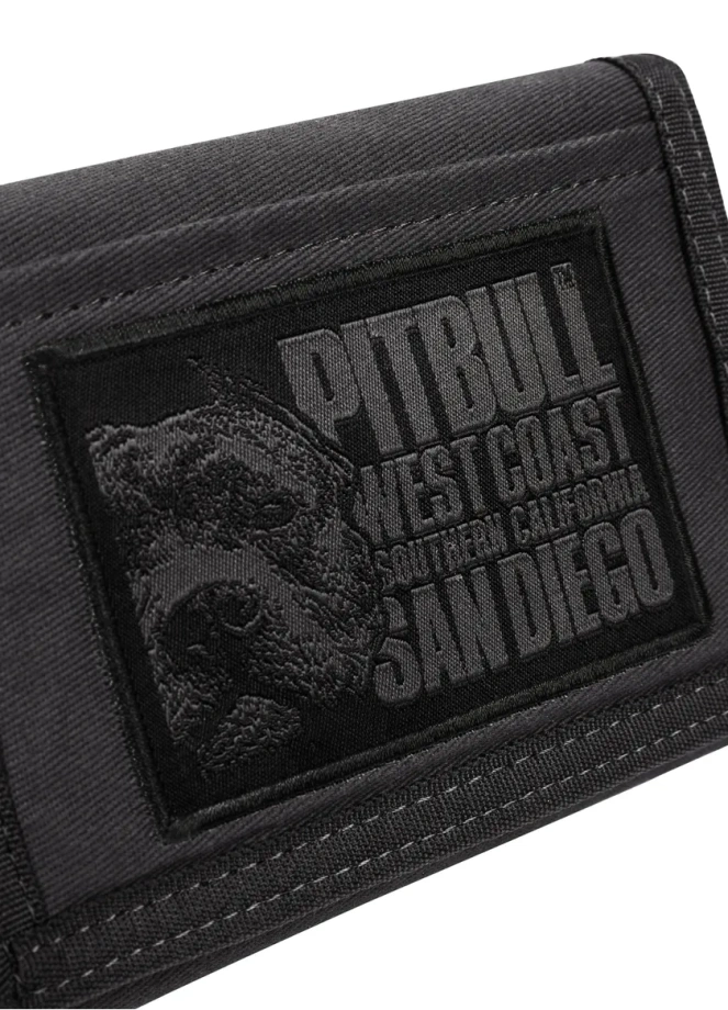 Portfel parciany Pitbull Blood Dog szary