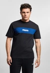 Koszulka męska t-shirt Prosto Root czarno/granatowa