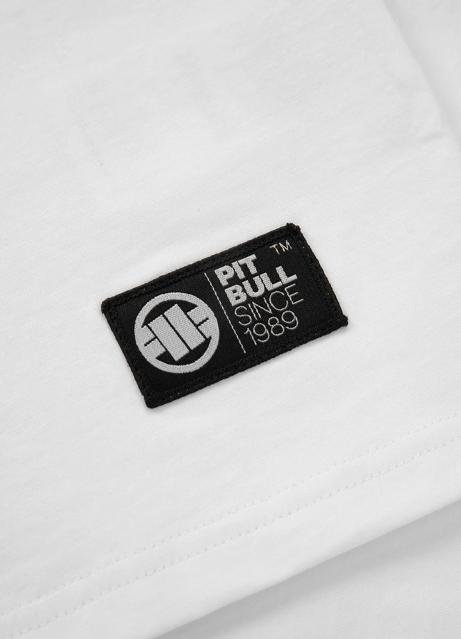Koszulka męska T-Shirt Pit Bull Pitbull Dog SD biała