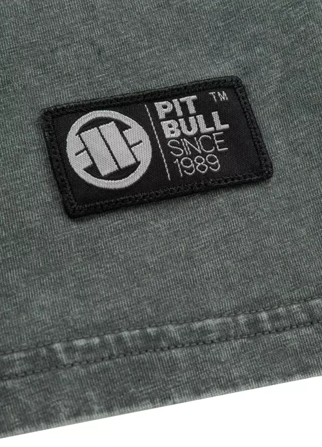 Koszulka męska T-Shirt Pit Bull Pitbull Denim Washed Born In 1989 grafit