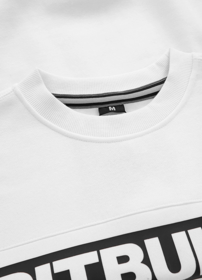 Bluza Pitbull Pit Bull Sherwood crewneck biały